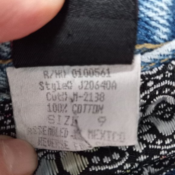 Vintage Be Bop Jeans Junior Size 9 (T-353) - Picture 8 of 8